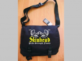 Skinhead - Pride, Strength, Family  taška cez plece 